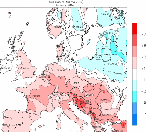 Image d'illustration pour La douceur de cet hiver 2013 / 2014 va-t-elle durer ?