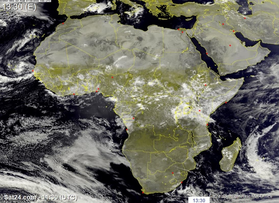 Image d'illustration pour L’actualité météo dans le monde au début du mois de septembre
